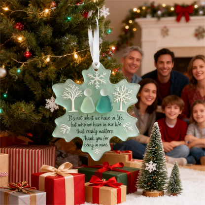 🌊Snowflake-Shaped Sea Glass Friendship Decor💝Shaped by Nature & Crafted by Hand!