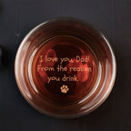 Reason You Drink - Personalized Engraved Whiskey Glass