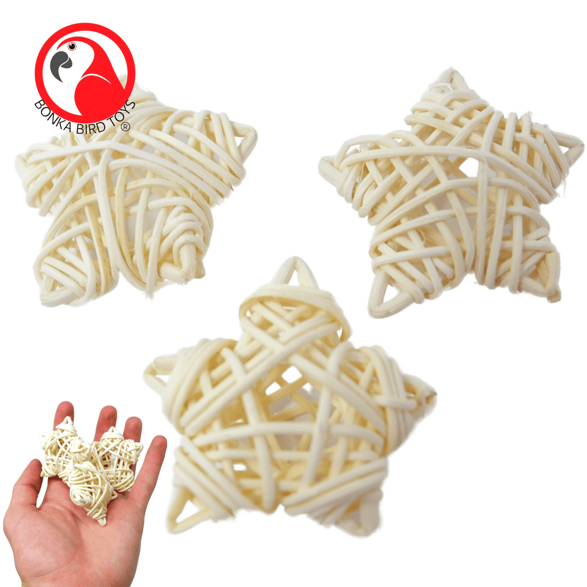 Assorted Mini Puff Vine Stars