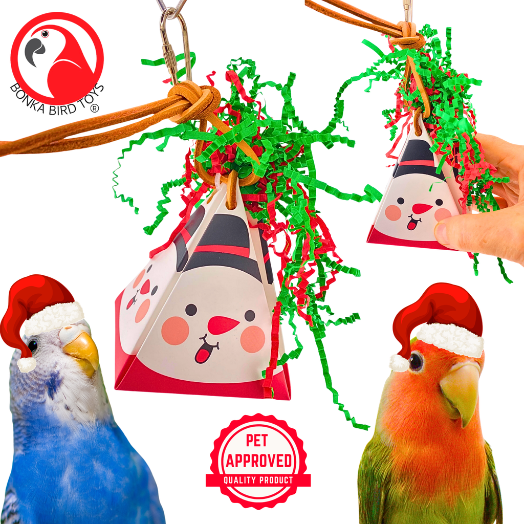 2903 Snowman Christmas Crinkle Cone