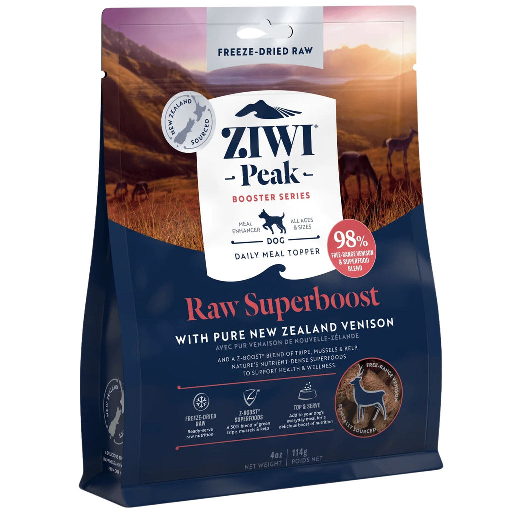 ZIWI Peak Freeze Dried Dog Boosters Raw Superboost - Venison