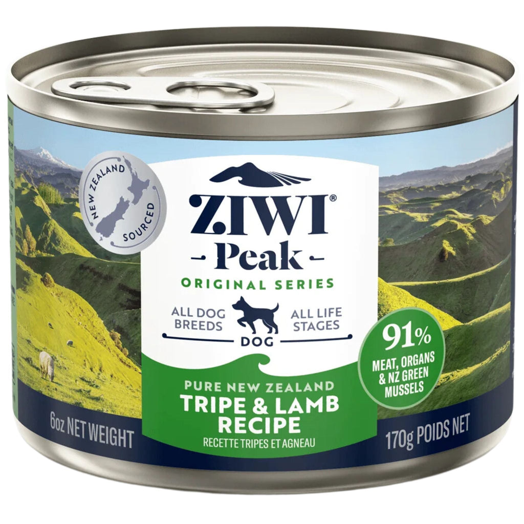 ZIWI Peak Dog Food Cans Tripe & Lamb