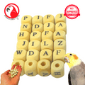 2527 Tiny ABC Cube Beads