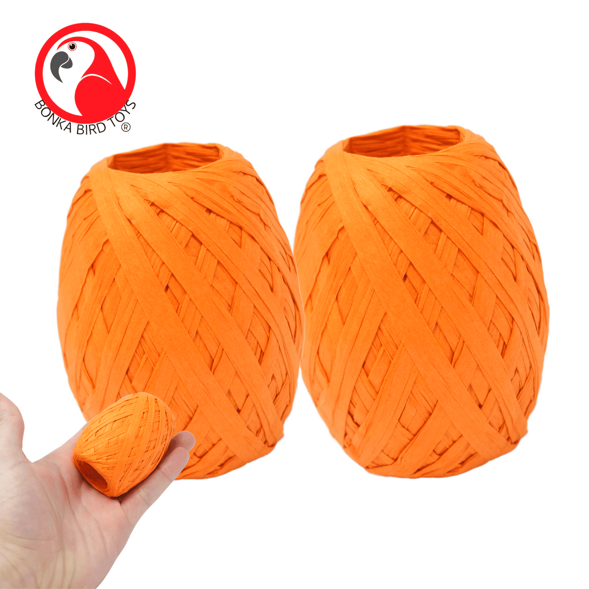 Pack 2 Specialty Raffia Ribbon Gift Packing (200ft)