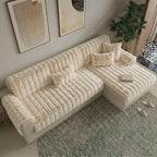 Water-resistant Fluffy Soft Furniture Protector Sectional Couch Cover-EverDry