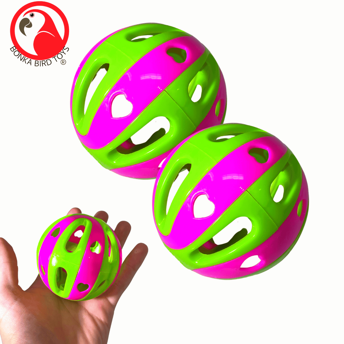 Carnival Balls Foot Talon Craft Part Bird Toys