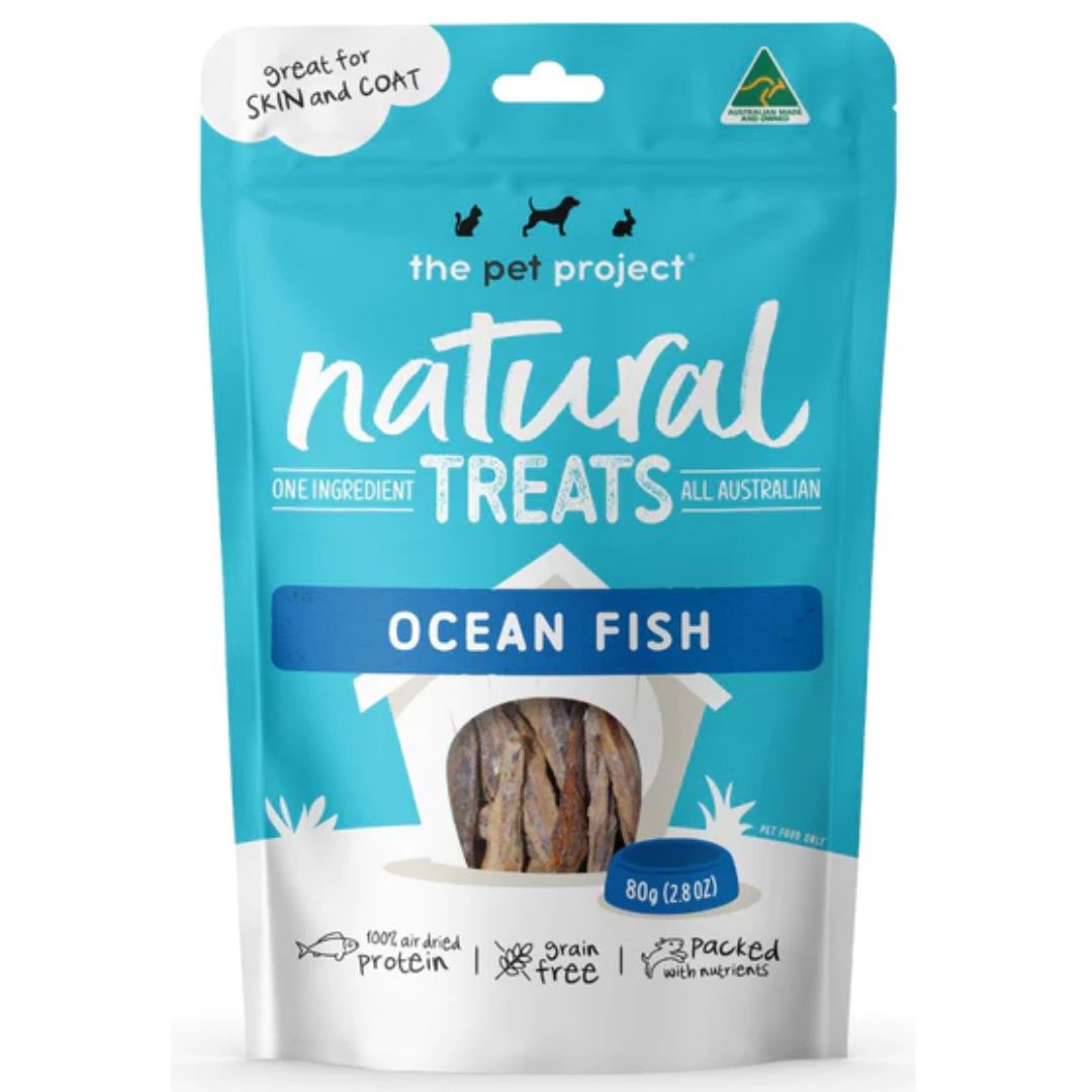 The Pet Project Natural Dog Treats Ocean Fish