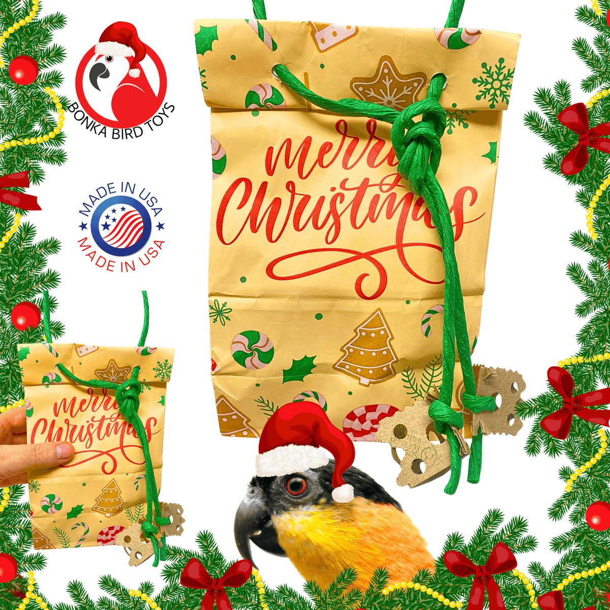 2752 Merry Christmas Treat Bag