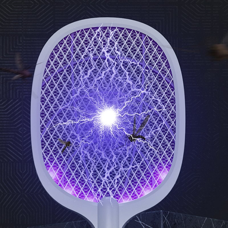 🔥HOT SALE🔥USB Rechargeable Electric Fly Swatter Large Insect Racket