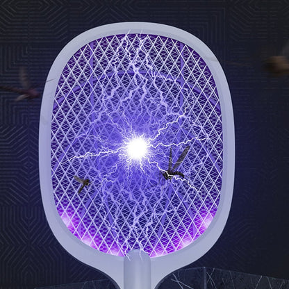 🔥HOT SALE🔥USB Rechargeable Electric Fly Swatter Large Insect Racket