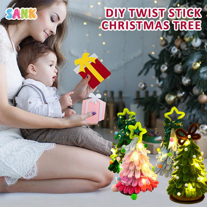 Twisted Stick Christmas Tree🎄 - Creative Handmade Gift Ornaments🌟