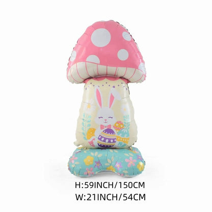 🎁EASTER SALE – £5.99!!🐰🎉Giant 3D Standing Bunny Balloon Self-Supporting Festive Cheer