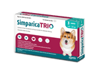 Simparica Trio For Dogs 10.1kg - 20kg x 3 Tablets (Teal)