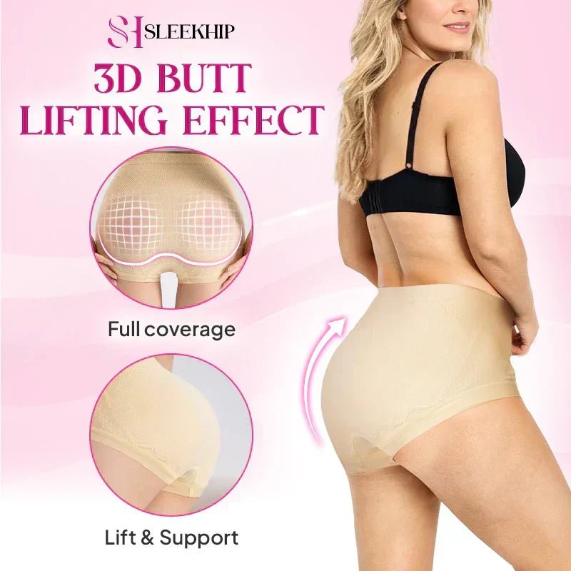 💞CLEARANCE SALE 70% OFF - High-Waist Tummy-Control Butt-Lifting Panties