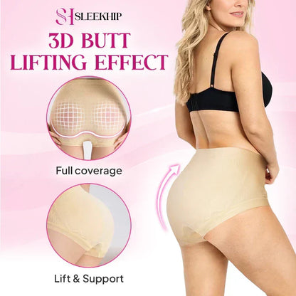 💞CLEARANCE SALE 70% OFF - High-Waist Tummy-Control Butt-Lifting Panties