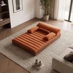 Large Waterproof Orthopedic Bolster Dog Sofa Bed - LuxeNest