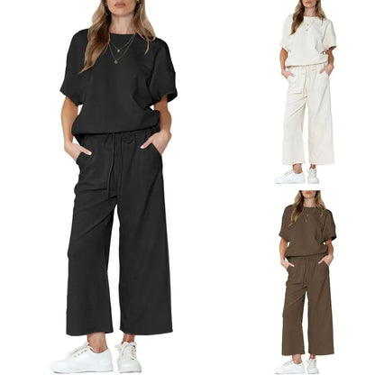 🌷Summer Hot Sale 50% OFF🍃Women's Summer 2 Piece Lounge Outfits✨