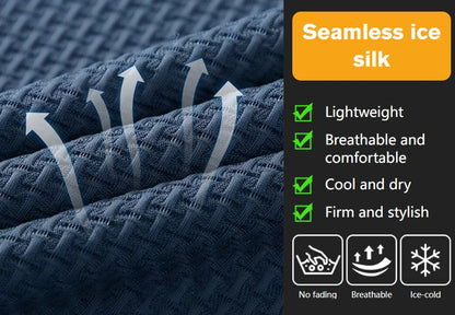 🔥SUMMER HOT SALE 49% OFF🔥Ice Silk Men's Shirt