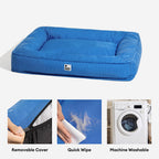 Fully Orthopedic Surround Support Waterproof Large Outdoor Dog Bed