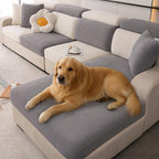 Modern Geometric Stretch Full-Wrap Magic Sectional Couch Cover