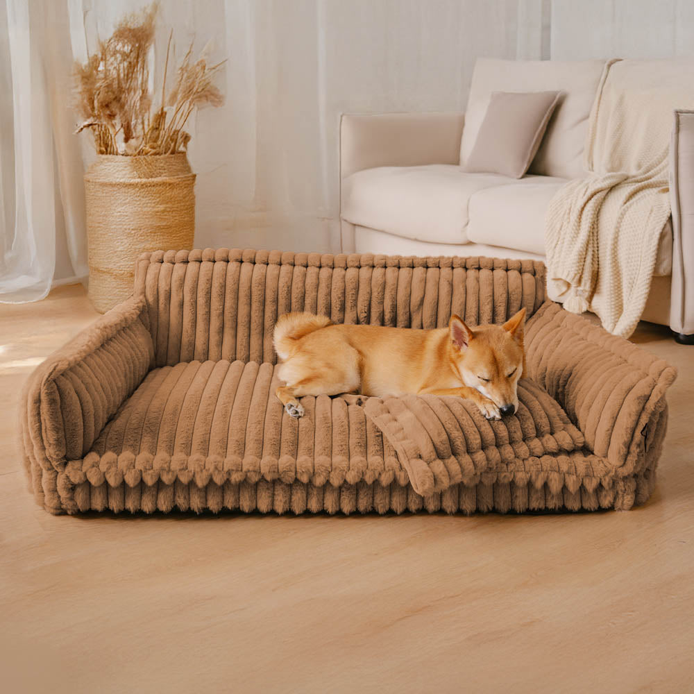 Orthopedic Dog Sofa Bed With Pillow-Snoozy Dream
