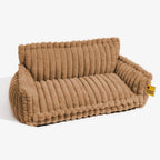 Washable Calming Soft Pillow Bolster Cat Bed-Snoozy Dream