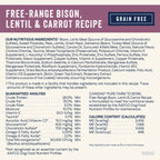 Canidae PURE Grain Free Dry Dog Food - Bison, Lentil & Carrot