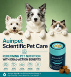 AUINPET Brain + Eye Support DHA Chews For Dogs & Cats 180g
