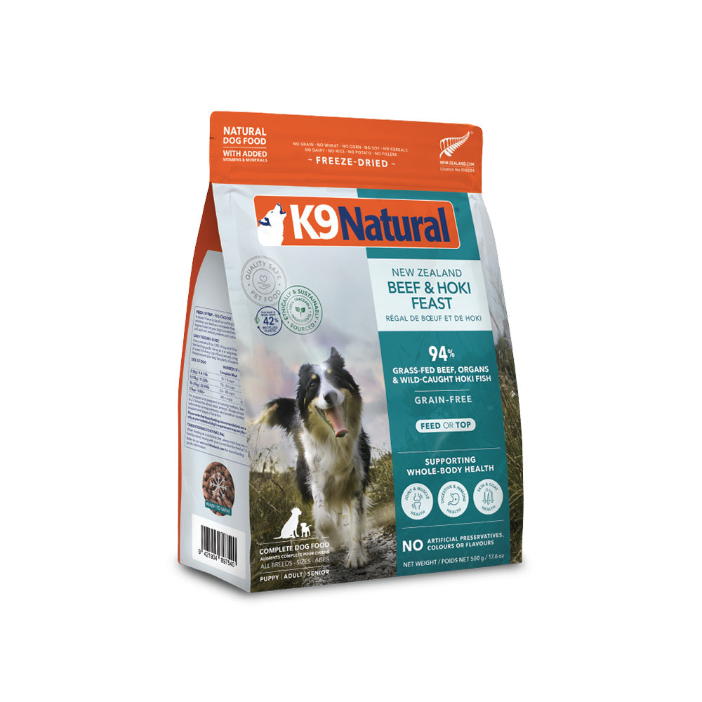 K9 NATURAL Beef & Hoki Dry Dog Food