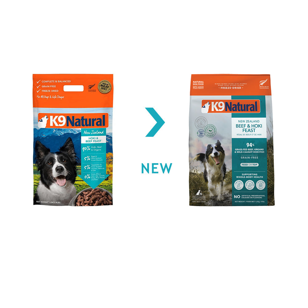 K9 NATURAL Beef & Hoki Dry Dog Food