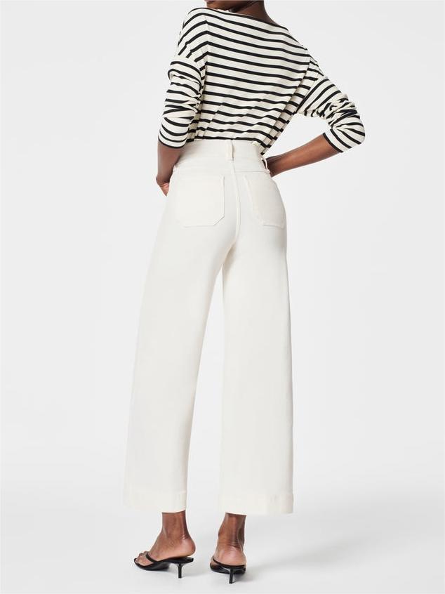🔥Buy 2 Free Shipping✈️Tummy Control Cropped Wide-Leg Jeans