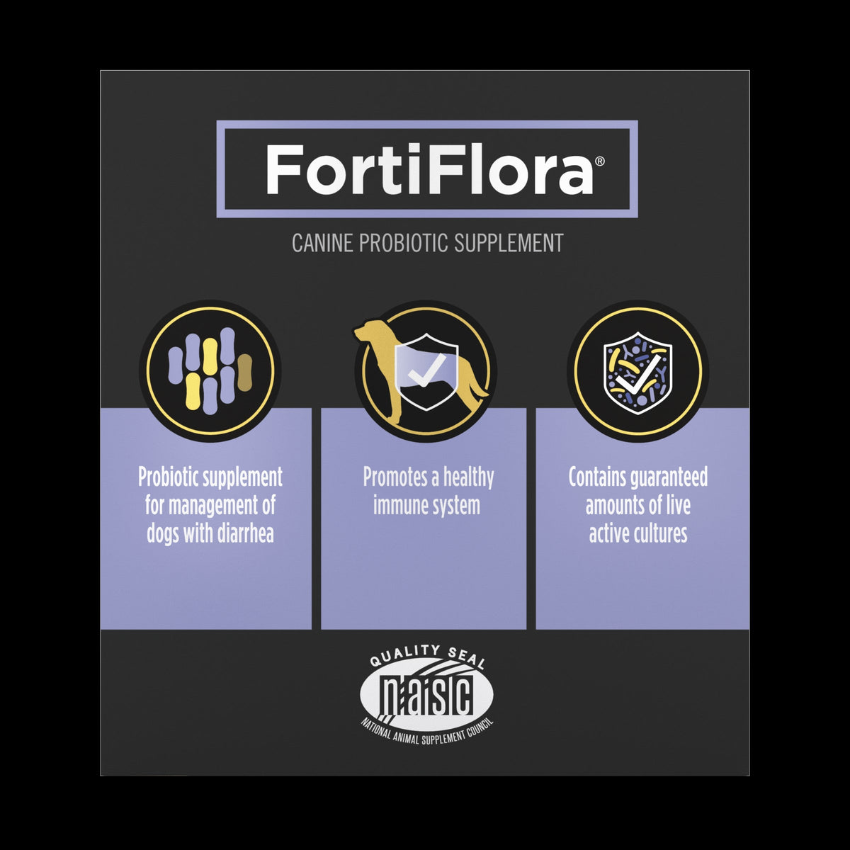 Purina Pro Plan Veterinary Supplements FortiFlora Dog Probiotic Supplement, Canine Nutritional Supplement - 30 ct. Box