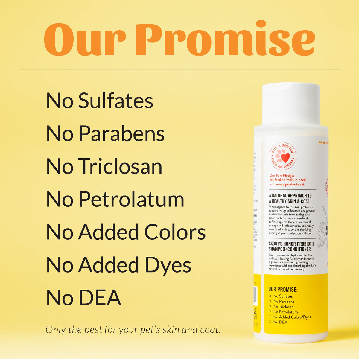 Skouts Honor Probiotic Shampoo Plus Conditioner Honeysuckle