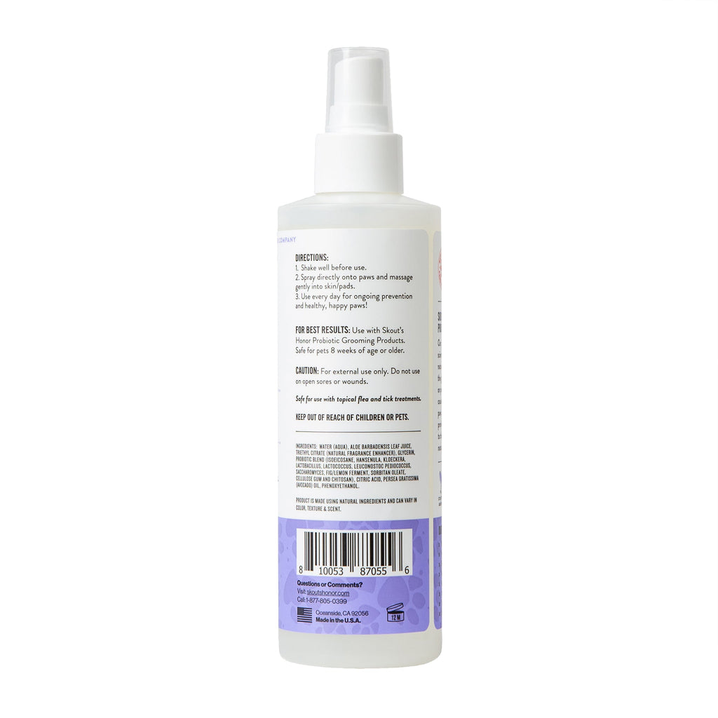 Skout's Honor Probiotic Paw Spray For Dogs and Cats