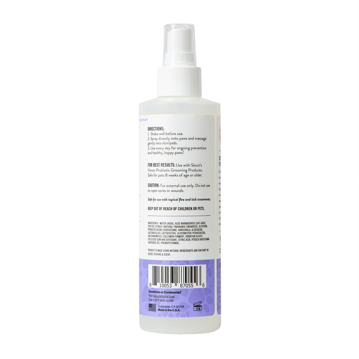 Skout's Honor Probiotic Paw Spray For Dogs and Cats