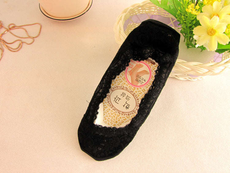 (🎁2024 Hot Sale🎁)🧦 Lace No Show Liner Socks for Women