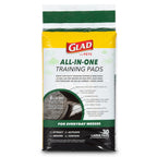Glad for Pets Black Charcoal Puppy Pads, All-in-One | Puppy Potty Training Pads, 30 count