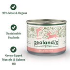 ZEALANDIA Premium Wet Dog Food Salmon Pate