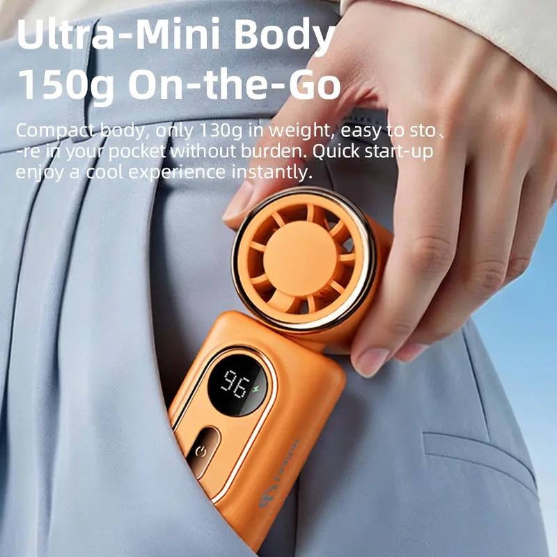 🏖️LAST DAY SALE ONLY ￡12.99!!🎁🔥Zephyra™ 3000mAh USB Clip Fan – 180° Rotatable, Ultra-Portable 🌬️ | For Travel ✈️, Office 💼, Kids 👶 | Clips Anywhere! 🇬🇧