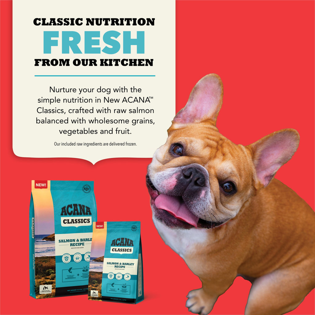 ACANA Classics Dry Dog Food Salmon & Barley Recipe 22.5lb