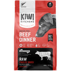 Kiwi Kitchens Freeze Dried Dog Food Beef Dinner