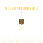 Icelandic+ Dog Treats Cod & Herring Combo Bites