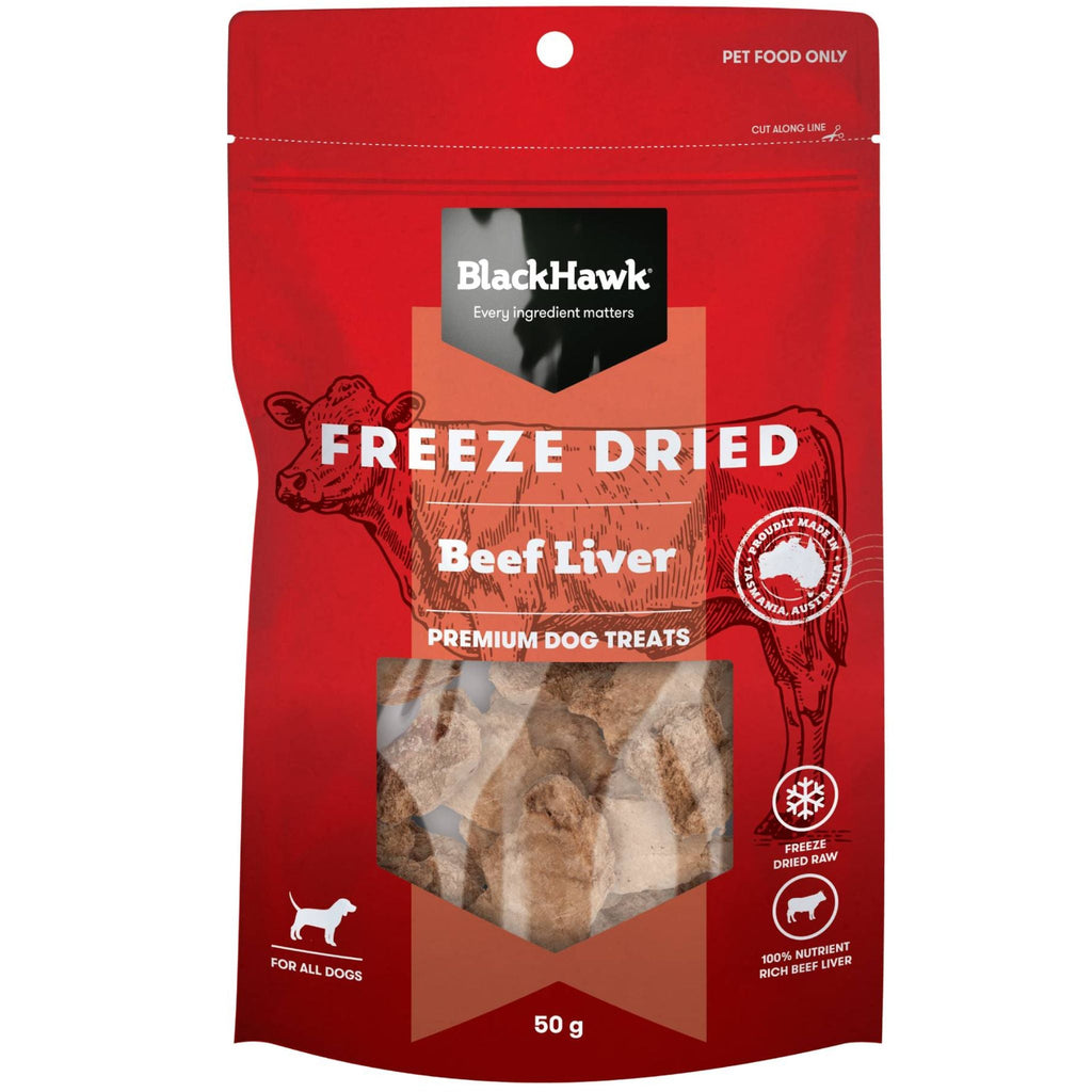 Black Hawk Beef Liver Freeze Dried Dog Treats