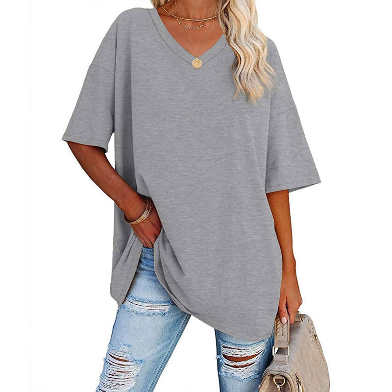 🌷2025 Limited Sale 50% Off🌷Ladies V-Neck T-Shirt