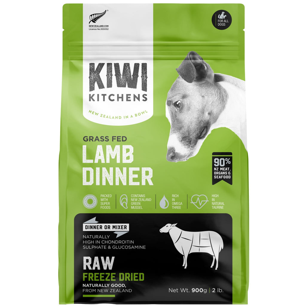 Kiwi Kitchens Freeze Dried Dog Food Lamb Dinner