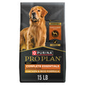 Purina Pro Plan Complete Essentials Shredded Blend Chicken and Rice Dog Food Dry Formula with Probiotics for Dogs