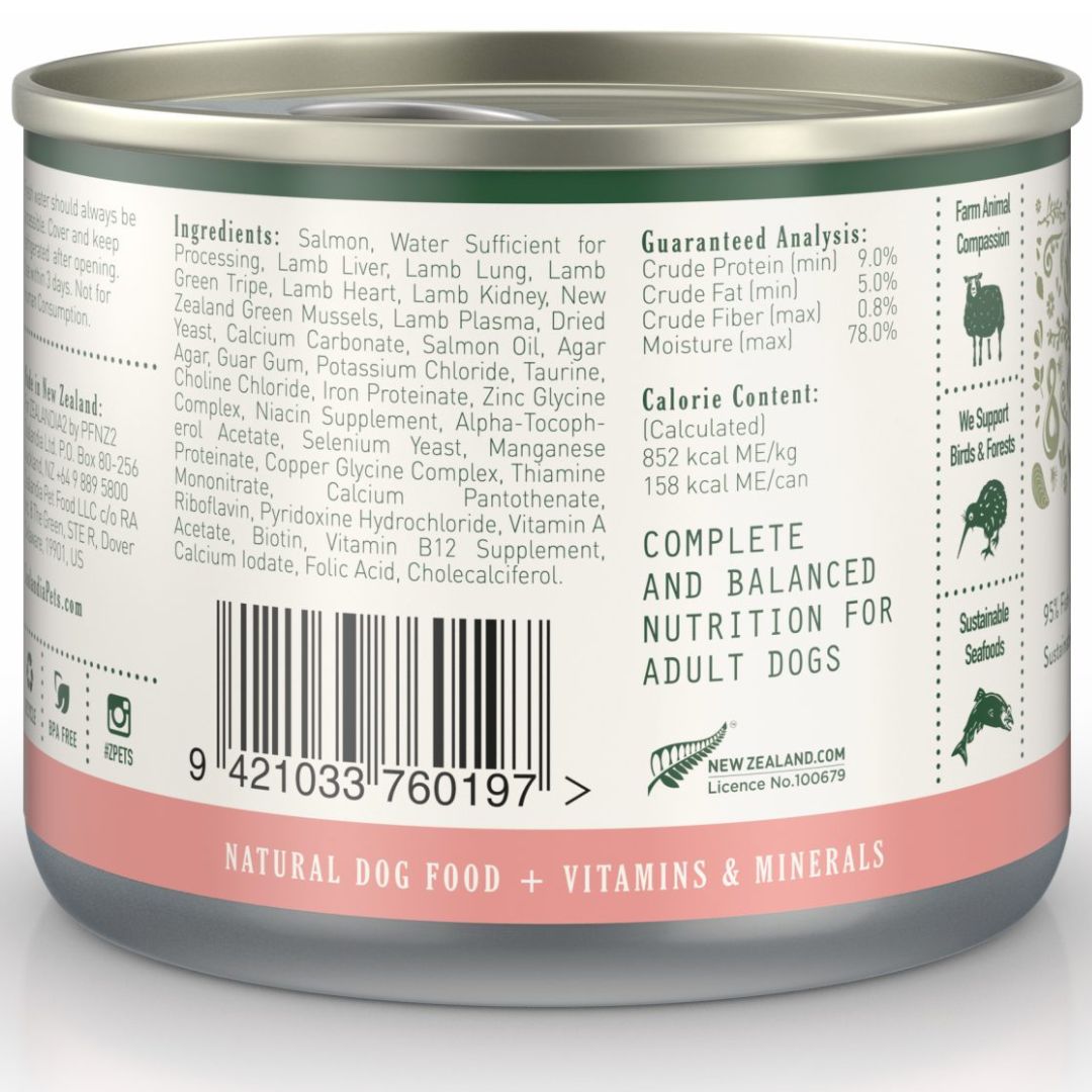 ZEALANDIA Premium Wet Dog Food Salmon Pate