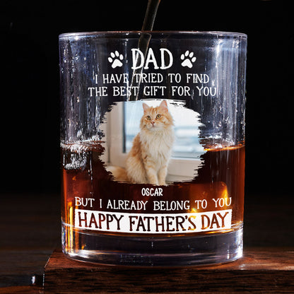 Our Gift Is Ourselves Photo - Personalized Whiskey Glass