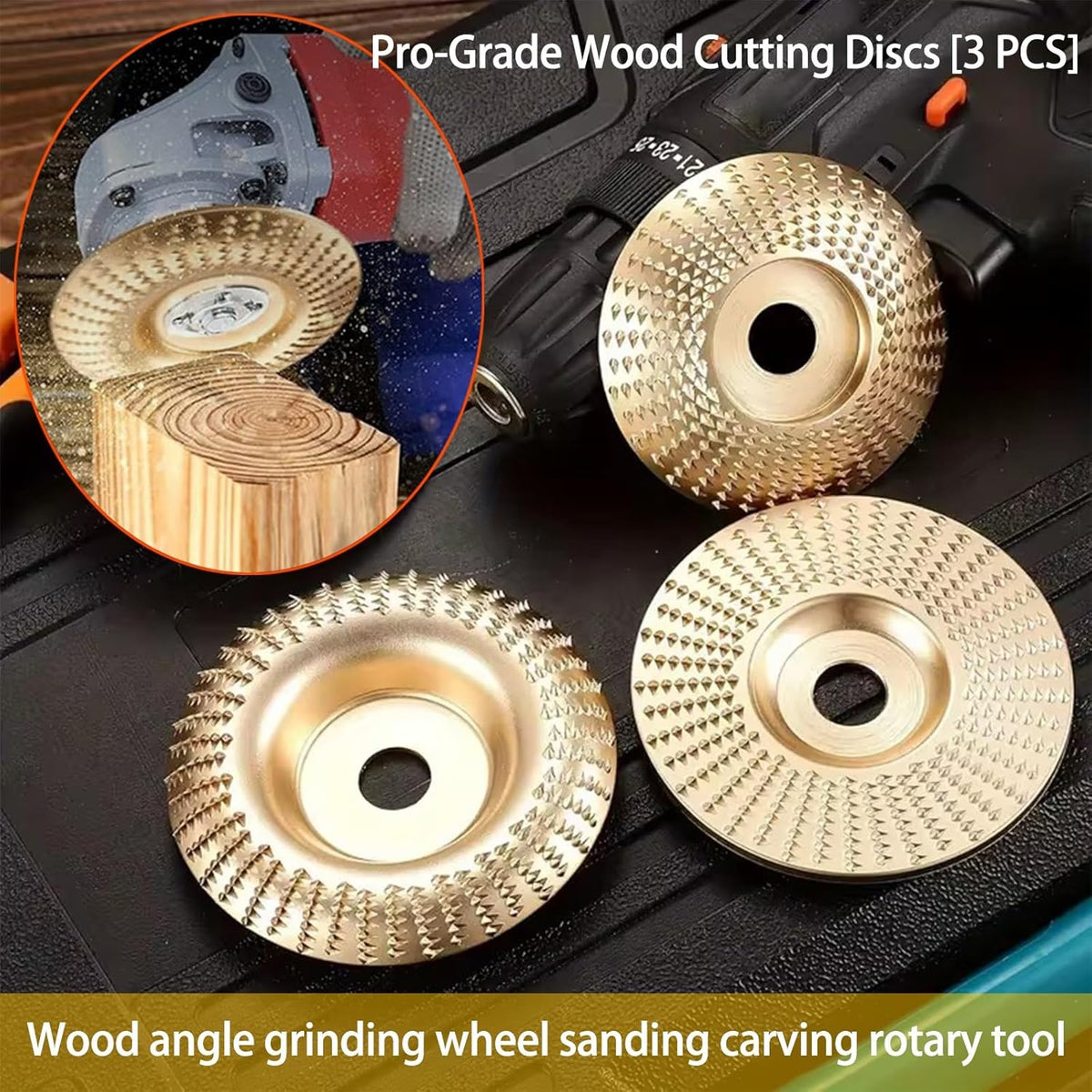 🏆LAST DAY BUY 2 GET 1  FREE!!🔥TRUKUT™ Wood Carving Sanding Discs 🛠️Durable & Precision-Grit • Safe, Long-Lasting 🔒
