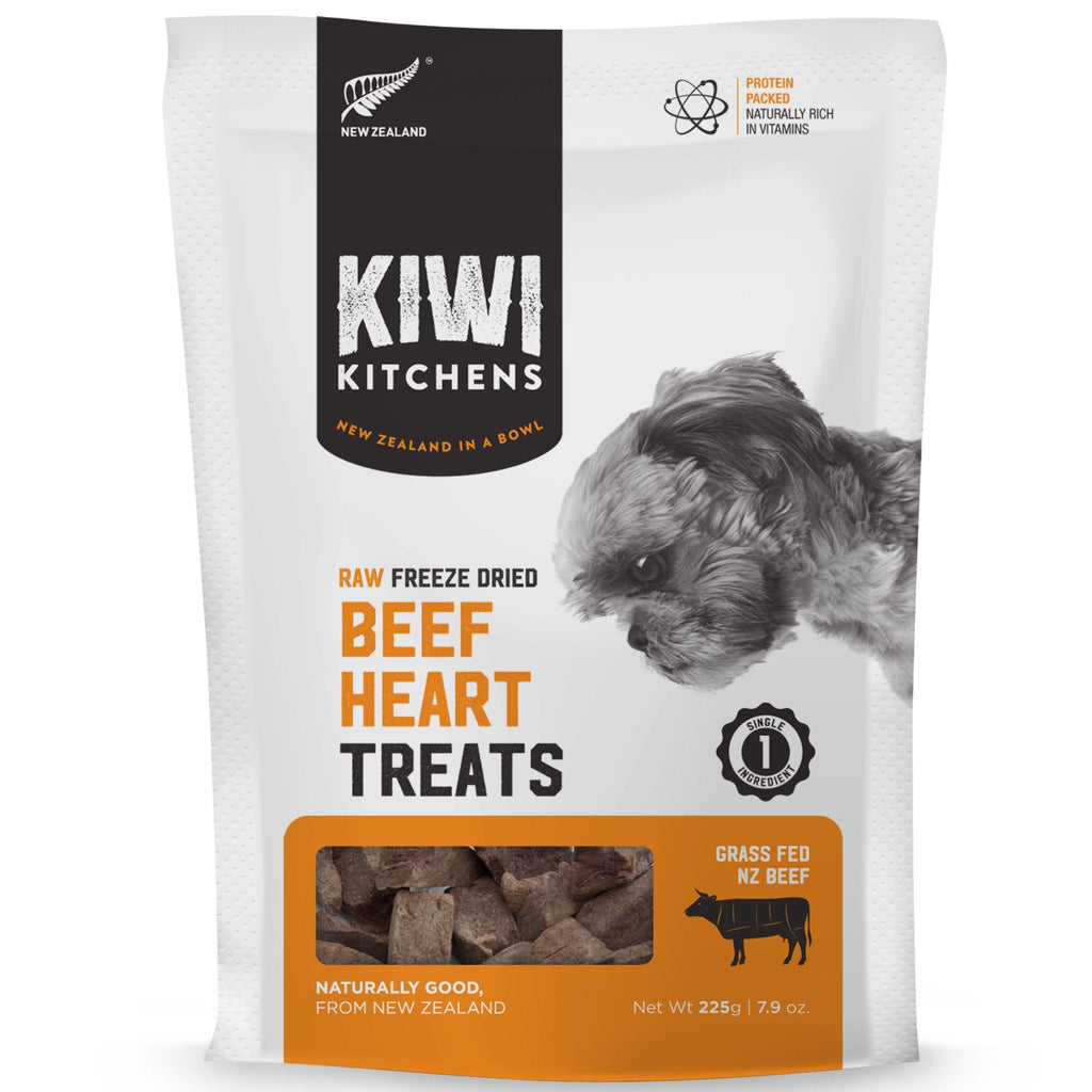 Kiwi Kitchens Freeze Dried Dog Treats Beef Heart